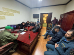 В администрации Акушинского района обсудили план действий по тушению пожара в окрестностях селения Аметеркмахи